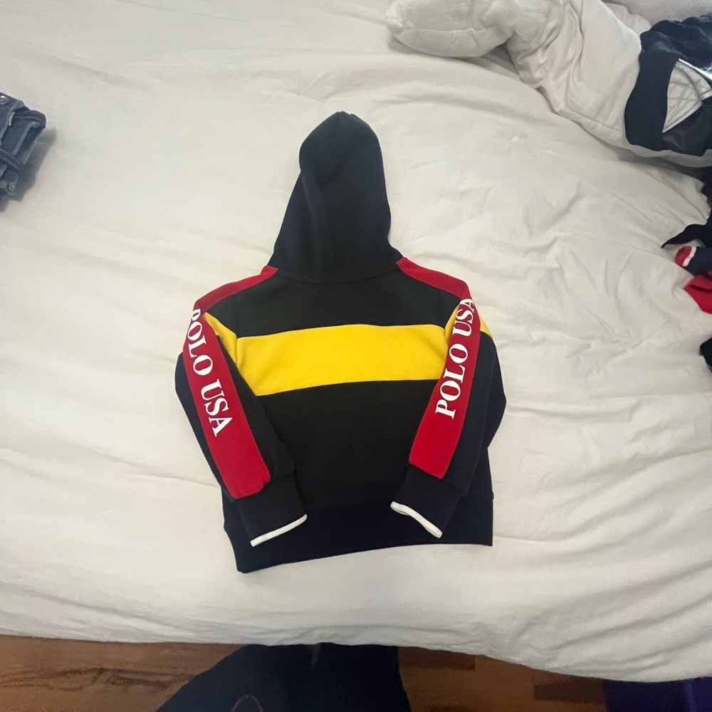 Polo Ralph Lauren Uni Polo USA hoodie boys 3t - Picture 3 of 5
